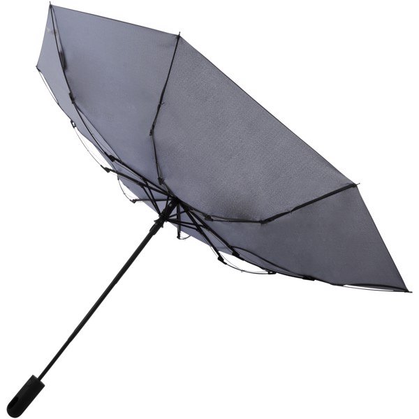 Trav 21.5\" foldable auto open/close umbrella - Grey