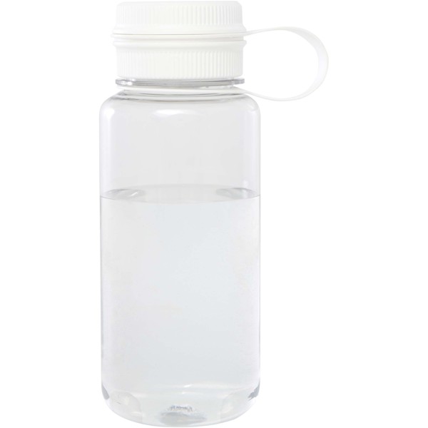 Ryder 900 ml RCS certified RPET sport bottle with multi-function lid - White