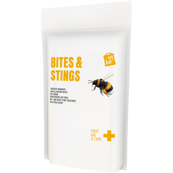 MyKit Bites & Stings First Aid with paper pouch - White