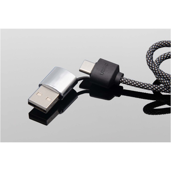 SCX.design C33 60W Type-C charging cable with dual light-up logo