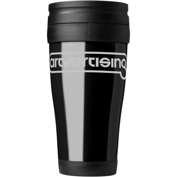 Daytona 400 ml insulated mug - Solid black