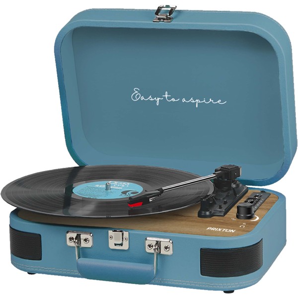 Prixton VC600 turntable - Reef Blue