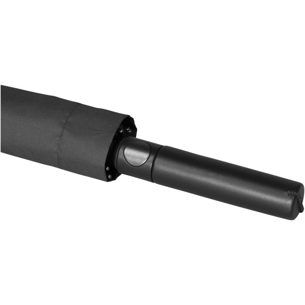 Riverside 23" auto open windproof umbrella - Solid black