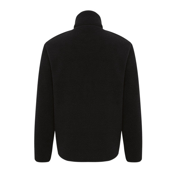 IQONIQ Diran recycled polyester pile fleece jacket - Black / XL