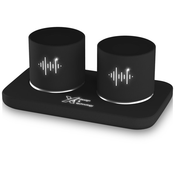 SCX.design S40 light-up dual stereo speaker station