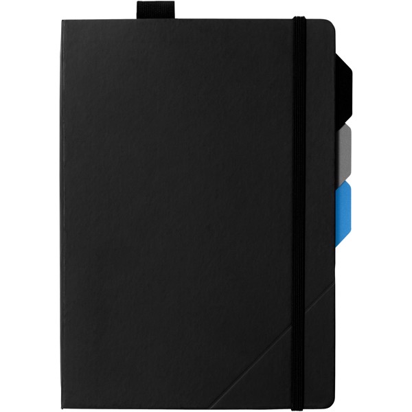 Alpha notebook with page dividers