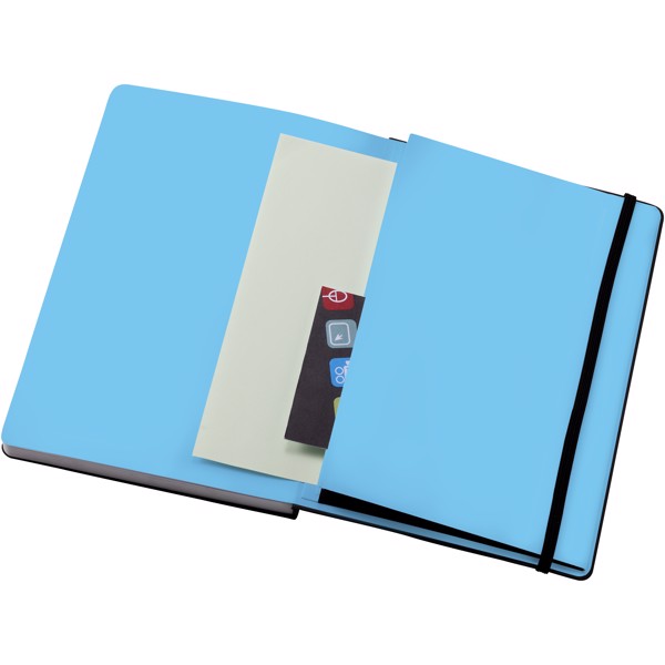 Alpha notebook with page dividers