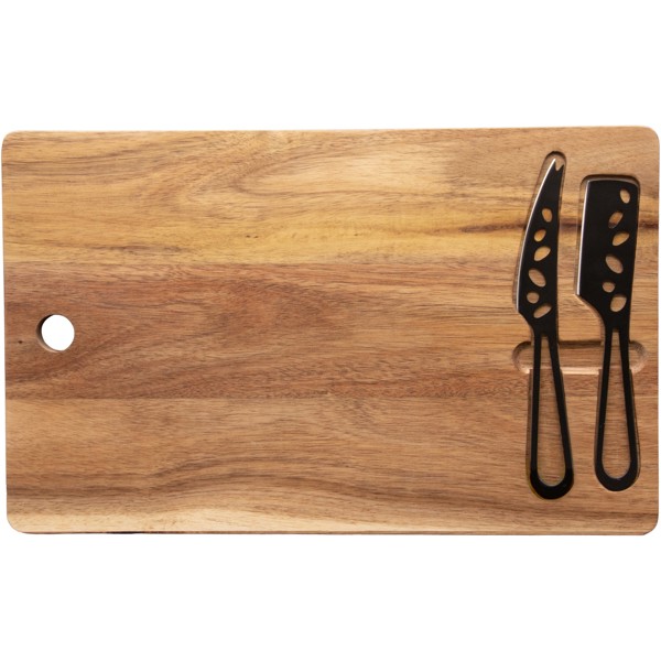 SCX.design K06 cheese board and knives set