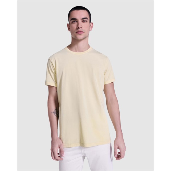 Corgi short sleeve men's t-shirt - Yellow / roly-S