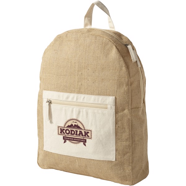 Organ jute backpack