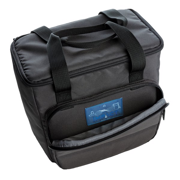 Impact AWARE™ RPET cooler bag - Black