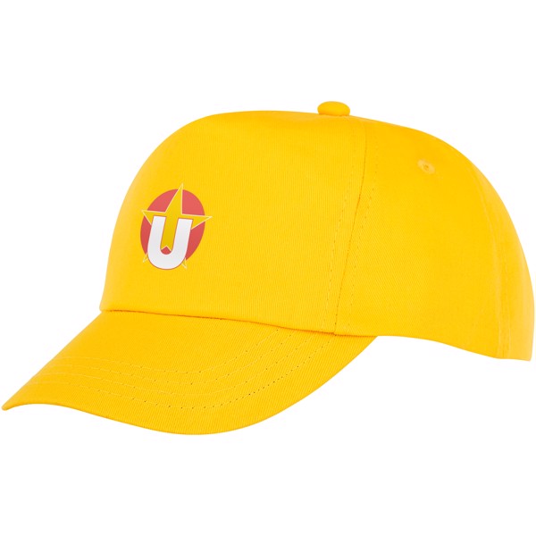 Feniks kids 5 panel cap - Yellow