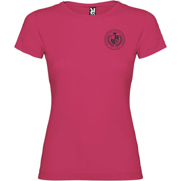 Jamaica short sleeve women's t-shirt - Rossette / XL