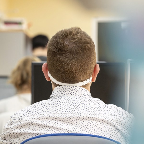 Face Mask Strap Sivin - White