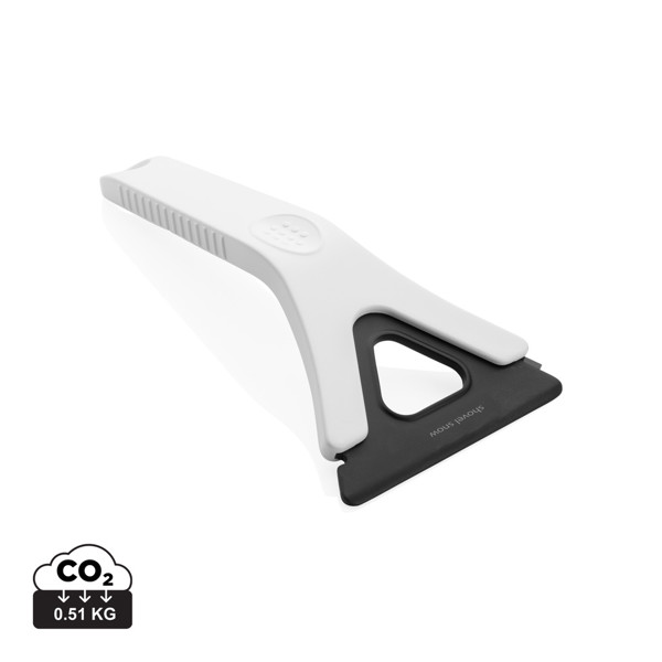 3-in-1 ice scraper - White / Black