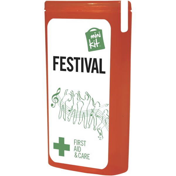 Festivalová sada - Červená s efektem námrazy