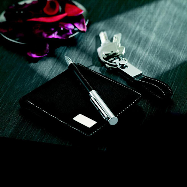 Ball pen key ring and wallet Eleganci