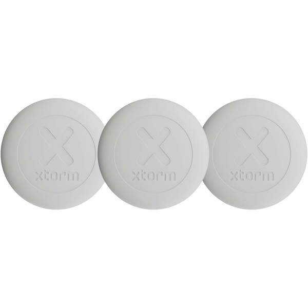 Xtorm XTAG2GA 3-pack water resistant travel tag - Ash White Melange