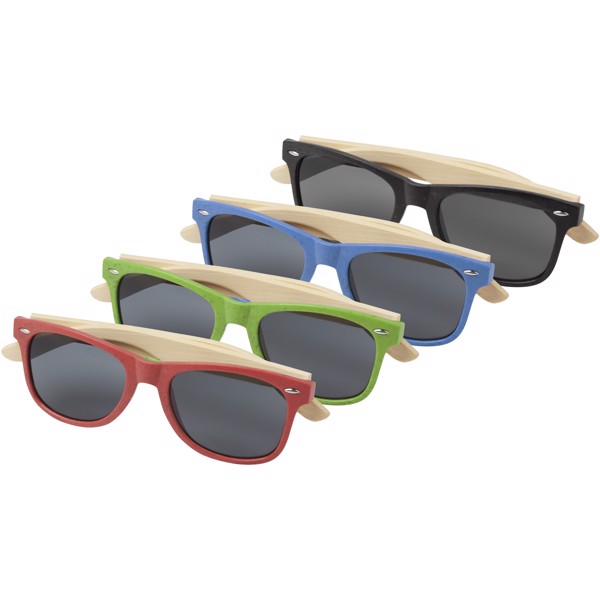 Sun Ray bamboo sunglasses - Red