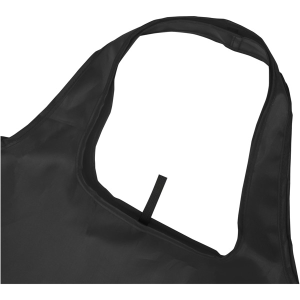 Ash RPET large foldable tote bag 14L - Black