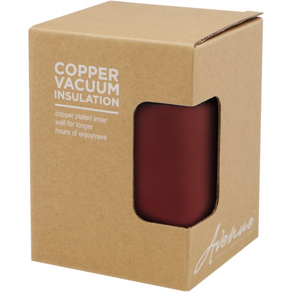 Jetta 180 ml copper vacuum insulated tumbler - Red