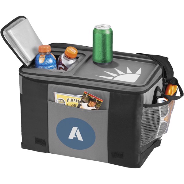 Table-top 50-can cooler bag