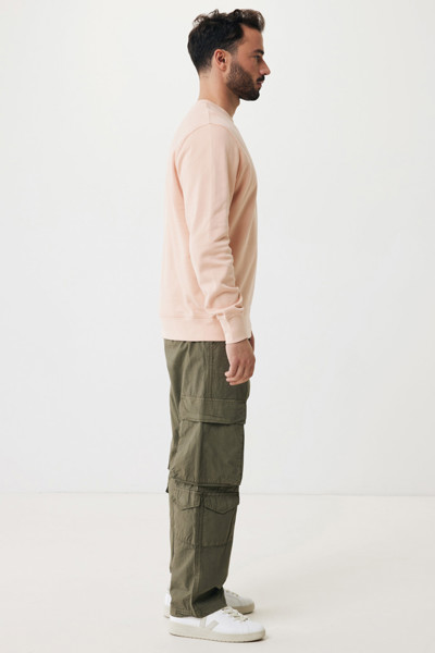 IQONIQ Etosha lightweight recycled cotton crew neck - Peach Nectar / XXL