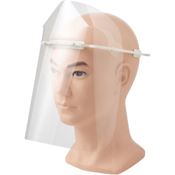 Protective face visor - Large - White
