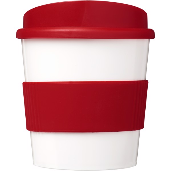 Hrnek s rukojetí Brite-Americano® primo 250 ml - Červená s efektem námrazy