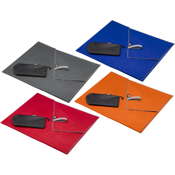 Pieter GRS ultra lightweight and quick dry towel 100x180 cm - Grey