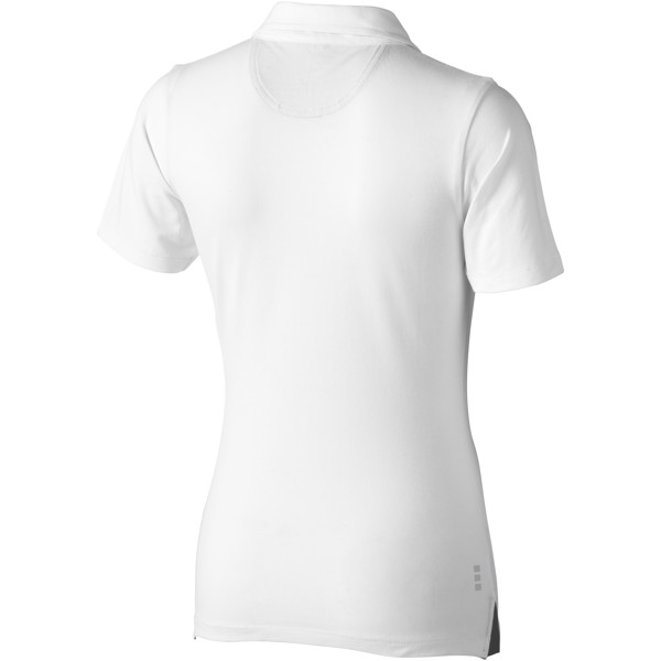 Markham short sleeve women's stretch polo - White / XS