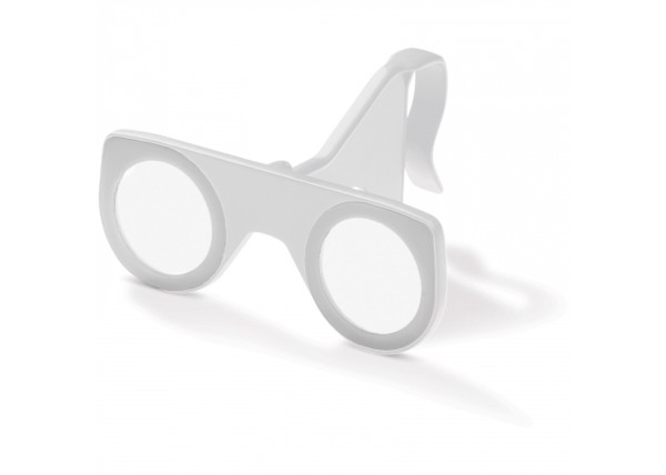 VR glasses foldable - White