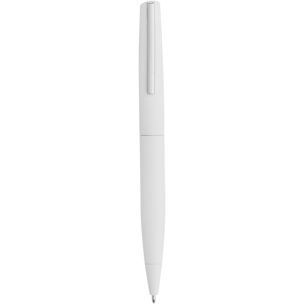 Milos soft-touch ballpoint pen - White