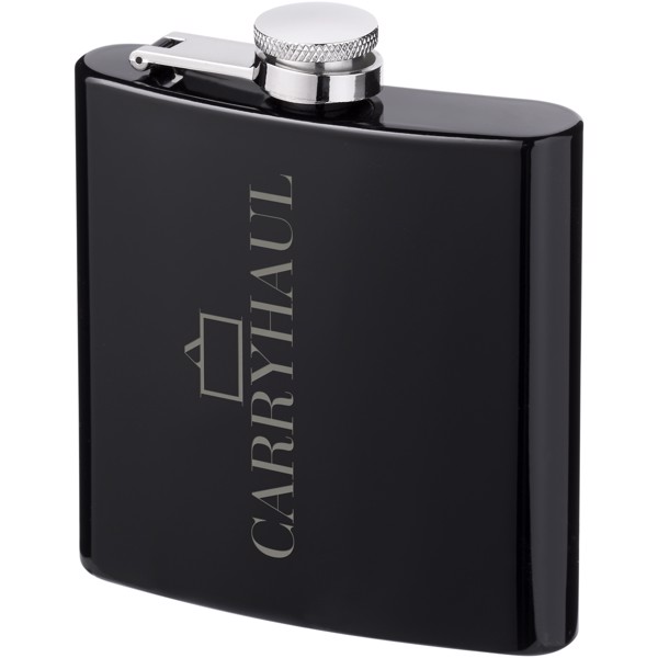 Elixer 175 ml hip flask - Solid black