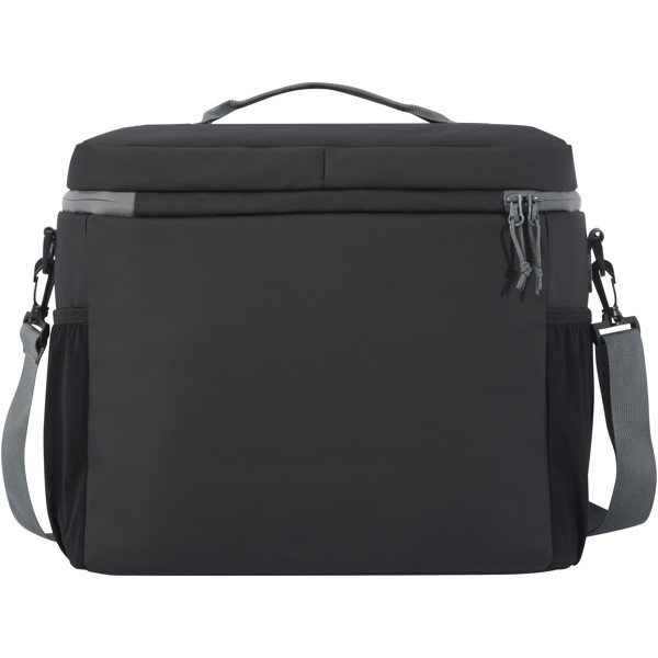 Aqua 20-can GRS recycled water resistant cooler bag 22L