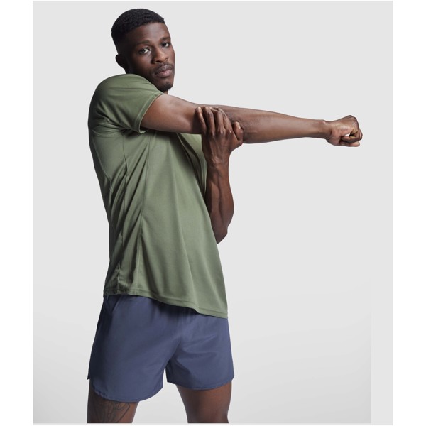 Montecarlo short sleeve men's sports t-shirt - Rossette / M