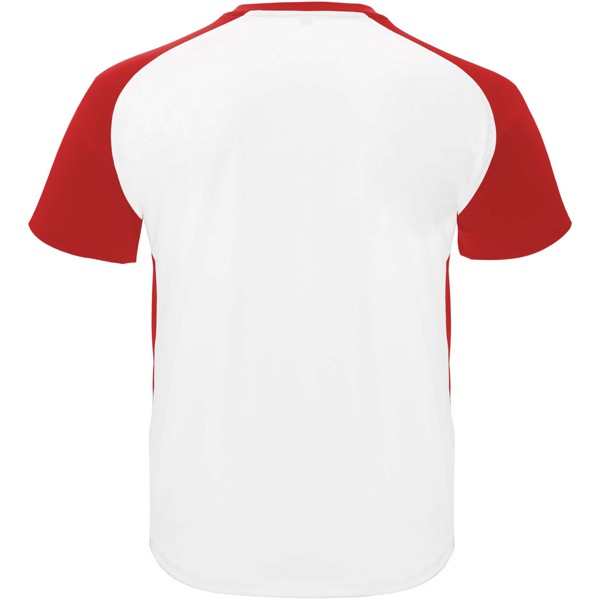 Bugatti short sleeve kids sports t-shirt - White / Red / 16
