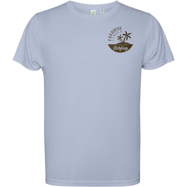 Estoril short sleeve men's t-shirt - Zen Blue / S