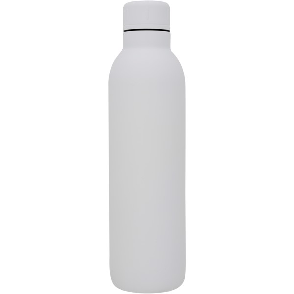 Thor 510 ml copper vacuum insulated water bottle - White