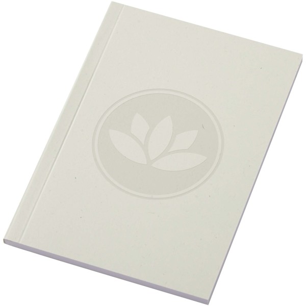Novella Austen A6 recycled soft cover notebook - 50 sheets - Ivory White