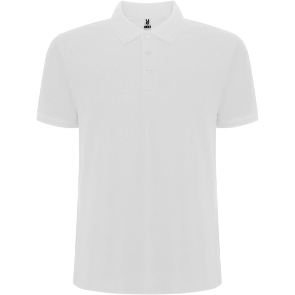 Pegaso Premium short sleeve men's polo - White / S