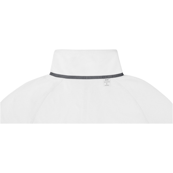 Zelus men's fleece jacket - White / M