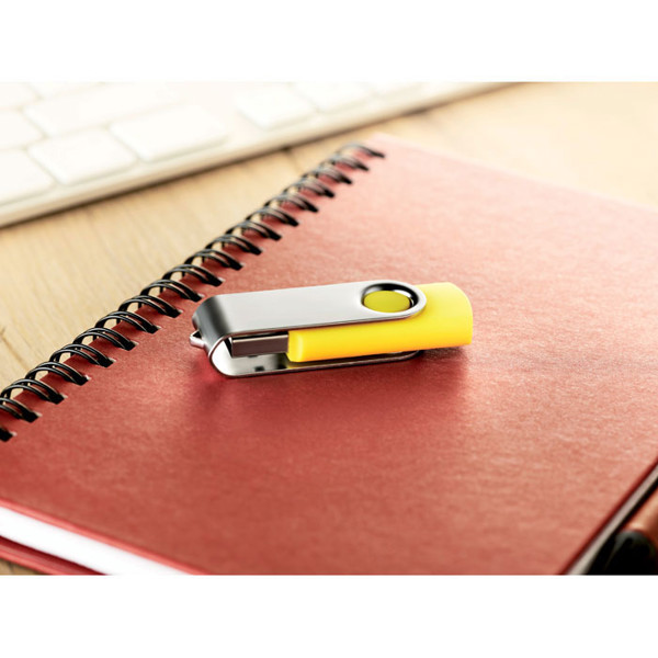 Techmate. USB flash 4GB Techmate Pendrive - White