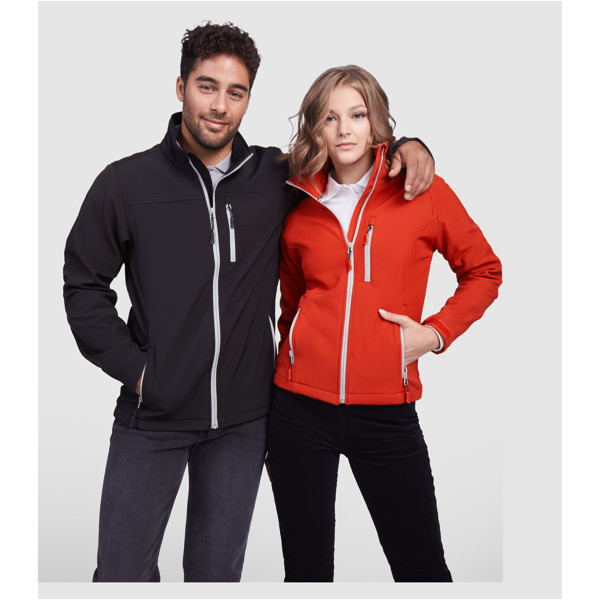 Antartida men's softshell jacket - Red / roly-XL