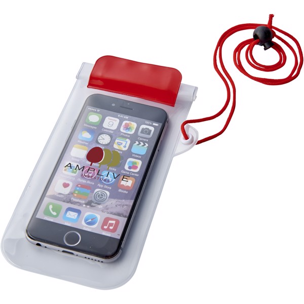 Funda móvil resistente al agua "Mambo" - Rojo