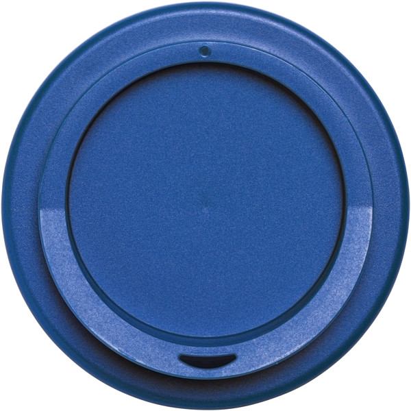 Americano® 350 ml insulated tumbler with grip - Mid Blue / White