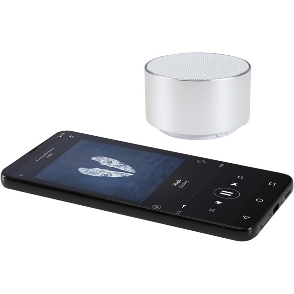 Ankaa 3W recycled aluminium wireless Bluetooth® speaker - Silver