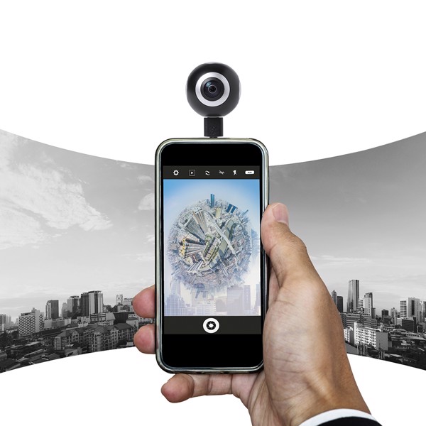 360° Camera Ribben - White