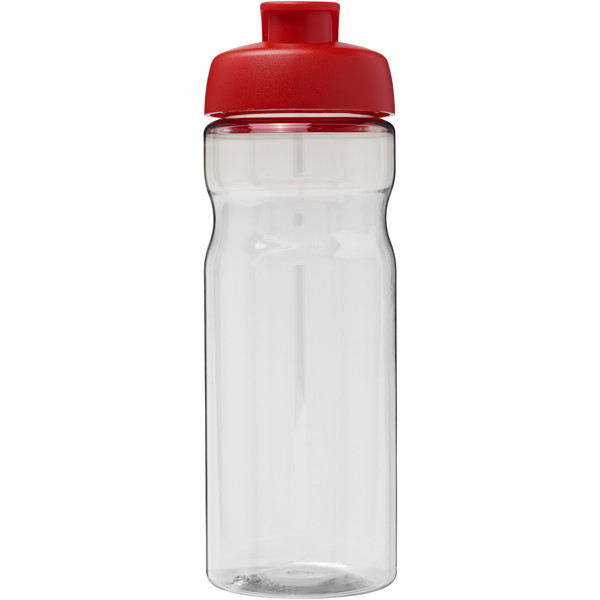 H2O Active® Base Tritan™ 650 ml flip lid sport bottle - Transparent Clear / Red