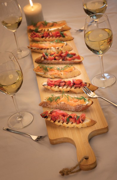 Ukiyo bamboo large serving board